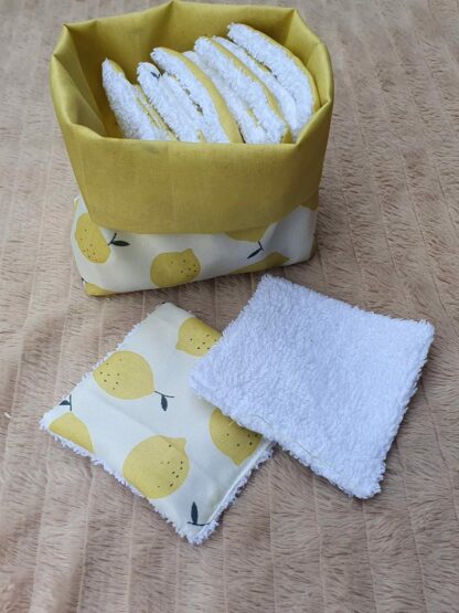 Ensemble de lingettes réutilisables (12 pièces) – Image 5
