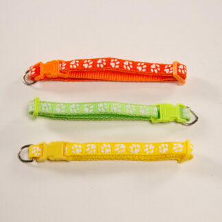 Collier chat avec motif pattes de chat