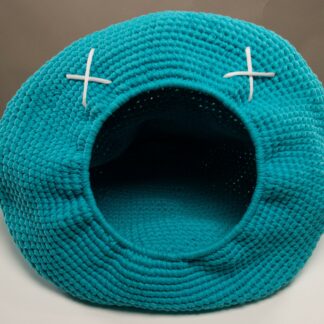 Panier Poisson - grand, turquoise