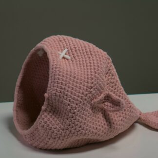 Panier Poisson - petit, rose