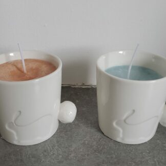 Bougie artisanale en pot
