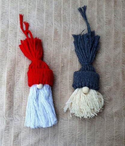 Gnome en macramé