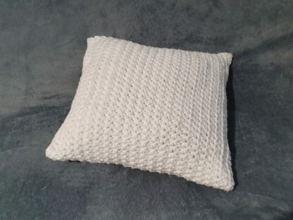 Coussin en crochet