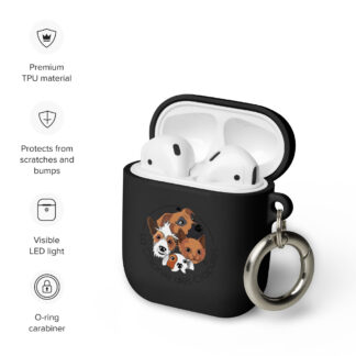 Boîtier en caoutchouc pour AirPods®
