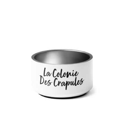 Gamelle floqué noir "La Colonie Des Crapules" – Image 3